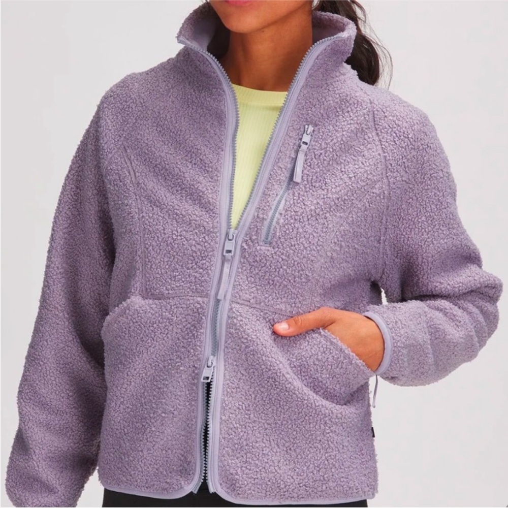 Backcountry Lavender Sherpa 2-way Zip Jacket - Women's